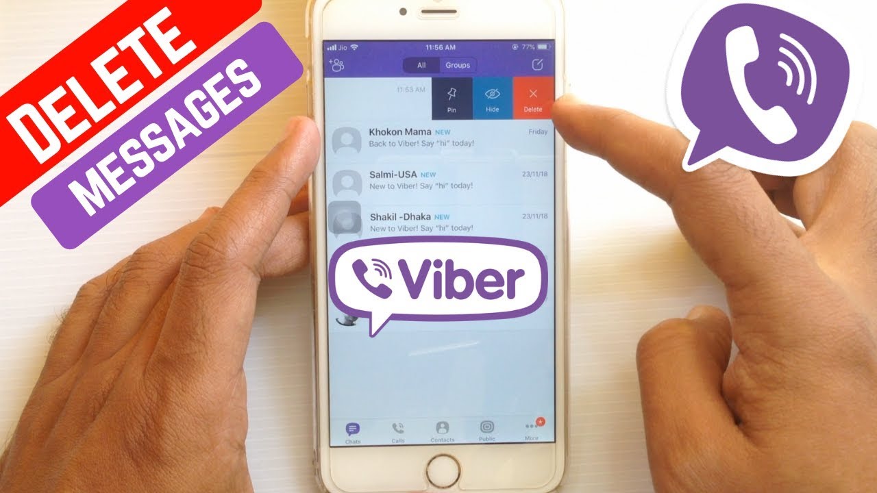 How to Delete Viber Messages