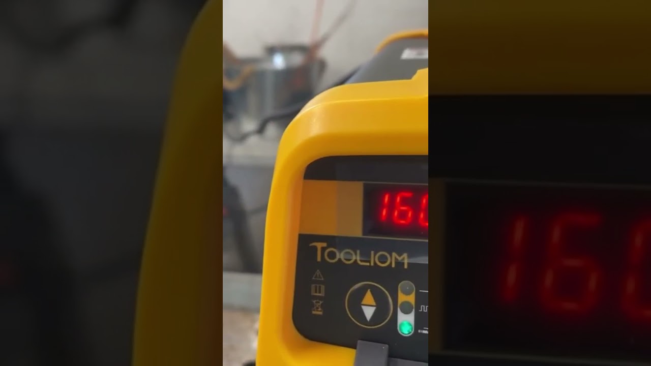 Tooliom mini Welder Maxes out on 1/8 7018