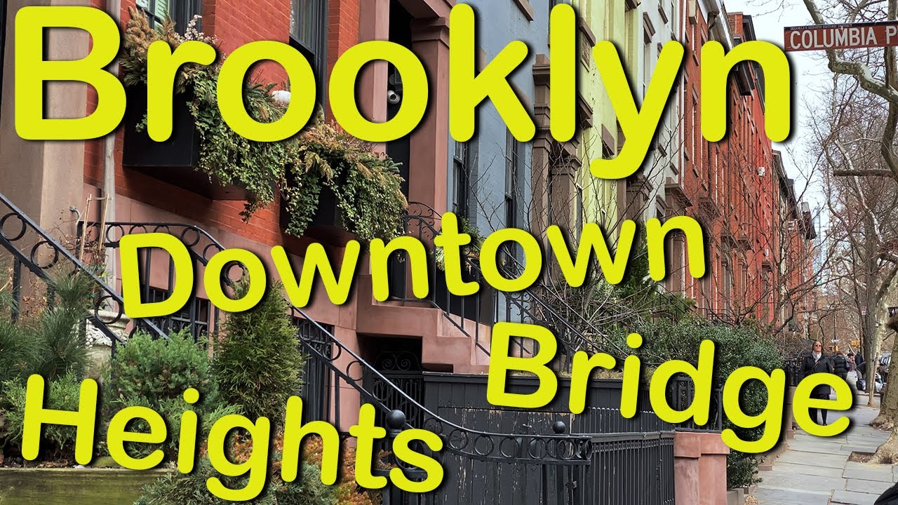 Brooklyn Bridge, Brooklyn Heights, Brooklyn downtown