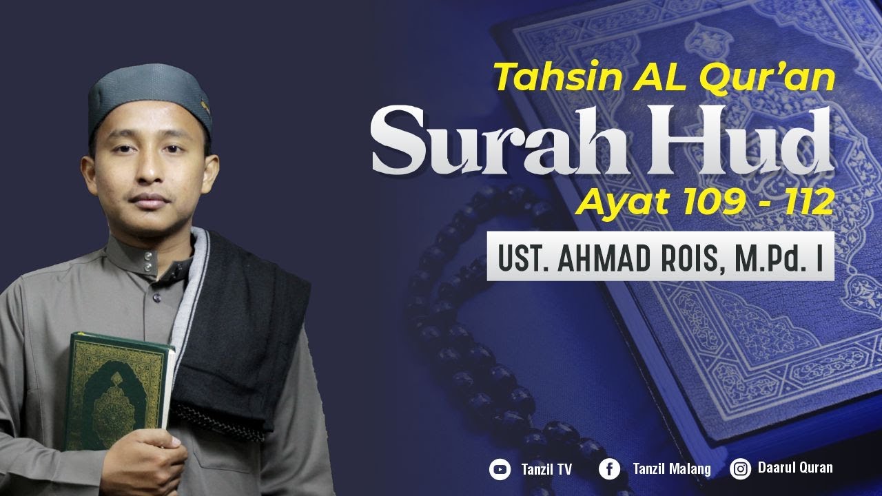 Tahsin Surah Hud 109-112 | Ust. Ahmad Rois