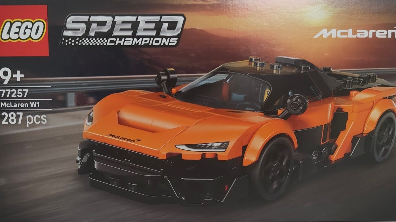 LEGO Speed Champions 77257 McLaren W1 | Speed Build