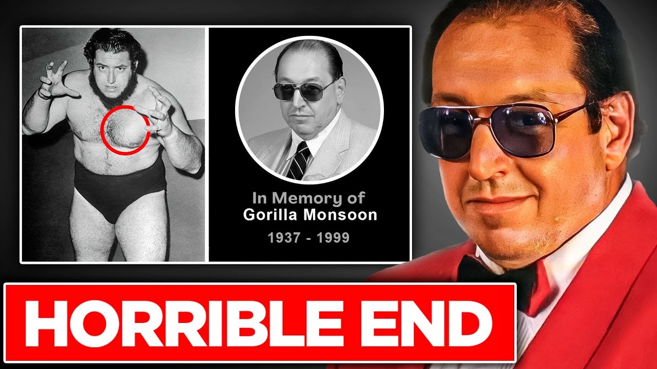How Gorilla Monsoon's MASSIVE SIZE Led To His DEATH | Tragic True-Life Story