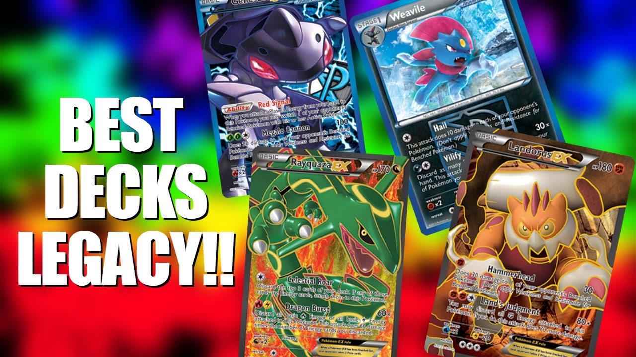 PTCGO BEST DECKS IN LEGACY FORMAT!! All the good Legacy Decks!(Pokemon TCG Online)