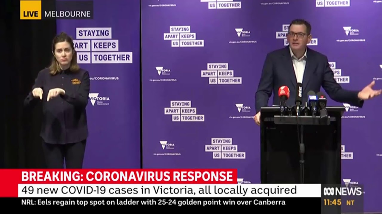 Daniel Andrews and Brett Sutton asked if there is an ethnic or cultural link to Victoria's outbreak