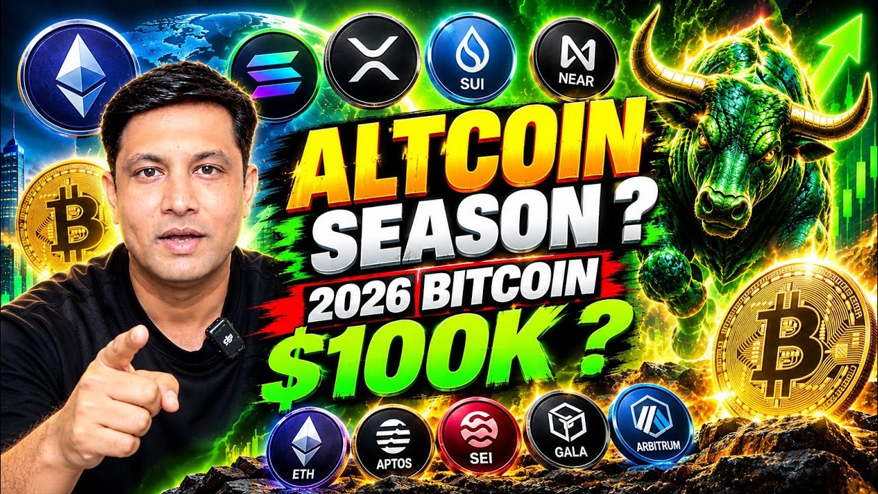 🟢 Crypto Bull Run & Altcoin Season Is Here? 2026 Bitcoin $100K?