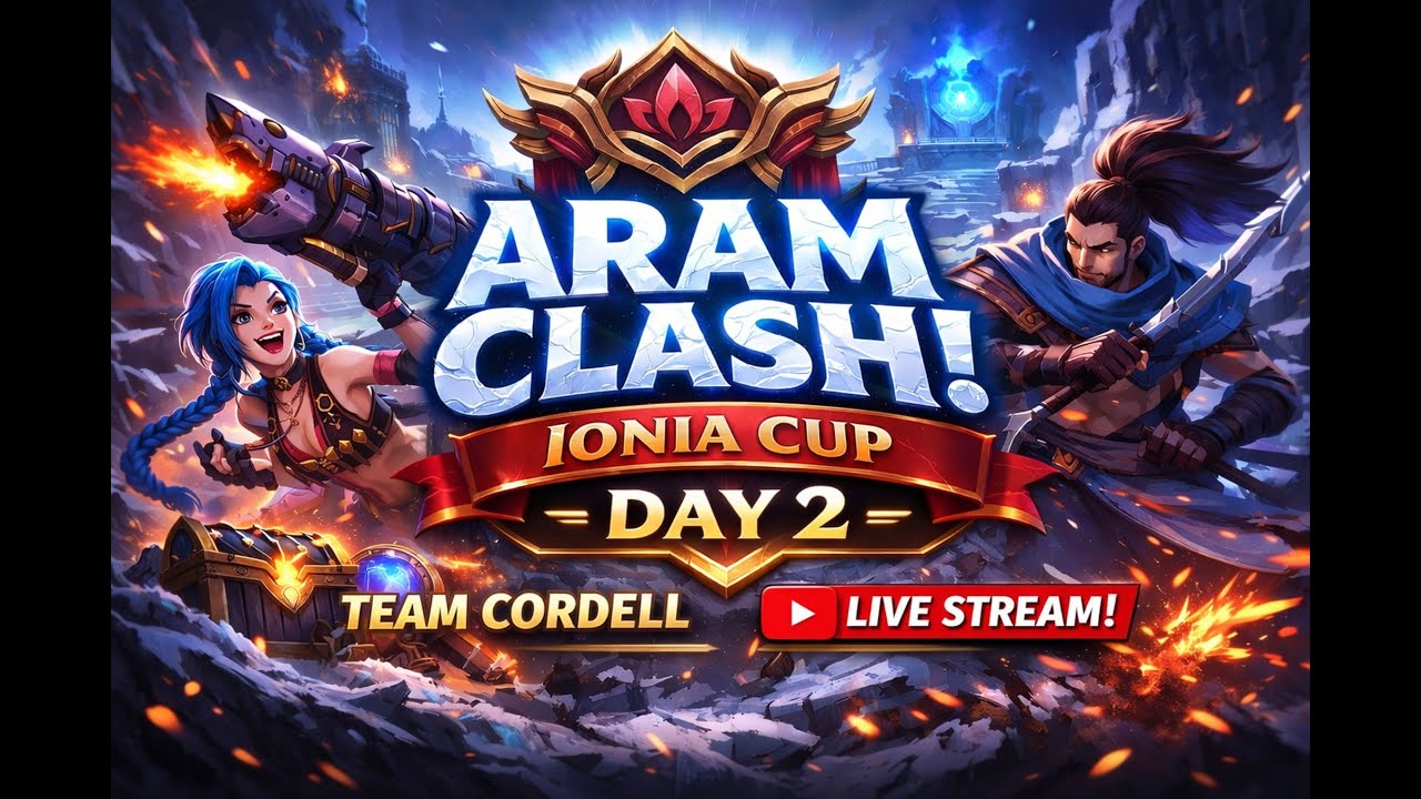 LEAGUE OF LEGENDS / ARAM CLASH IONIA CUP / DAY 2 / LIVESTREAM