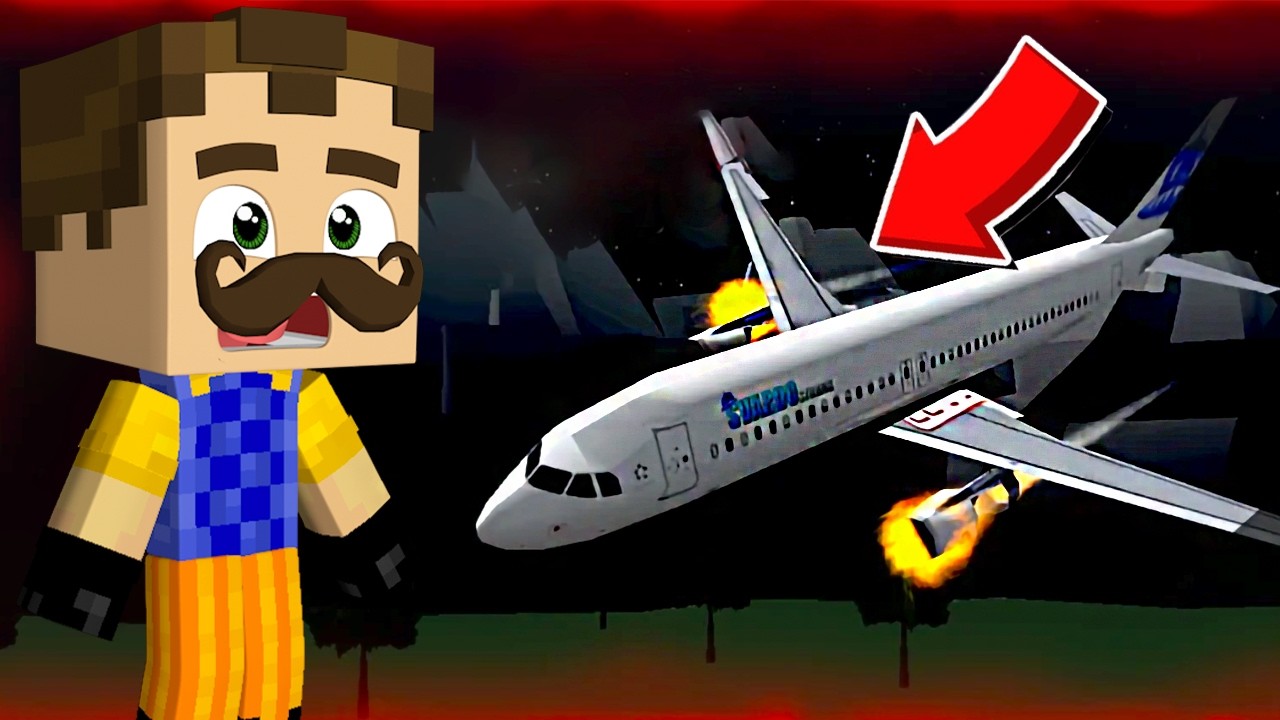 თვითმფრინავი ჩამოვარდა Roblox-ში!