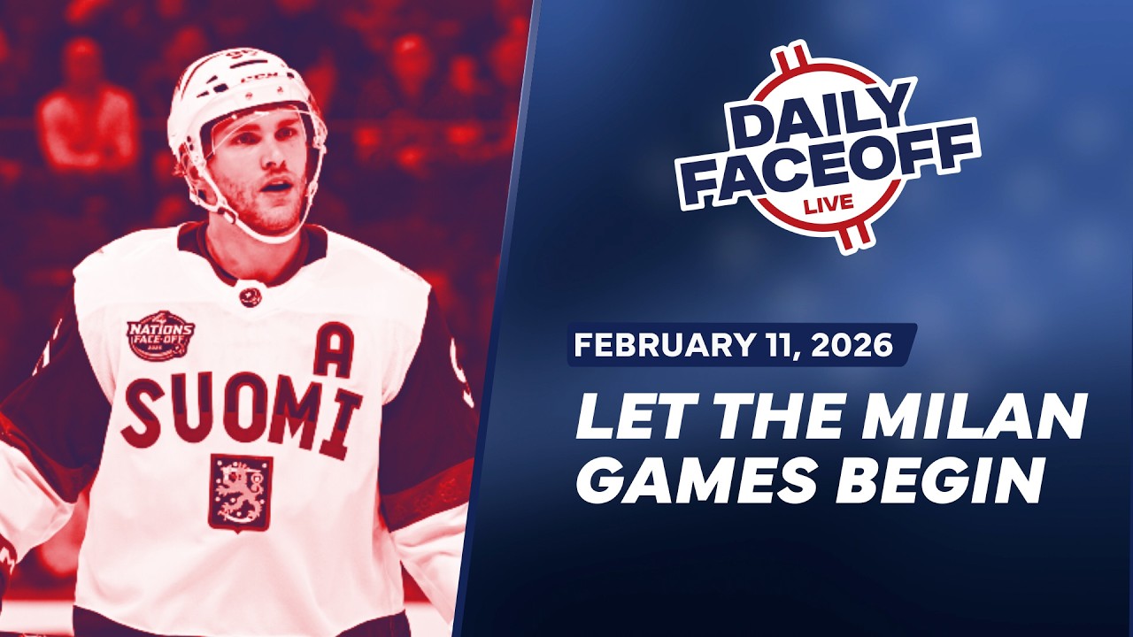 The Milan Games Begin as The Puck Drops For Finland & Sweden | Daily Faceoff Live