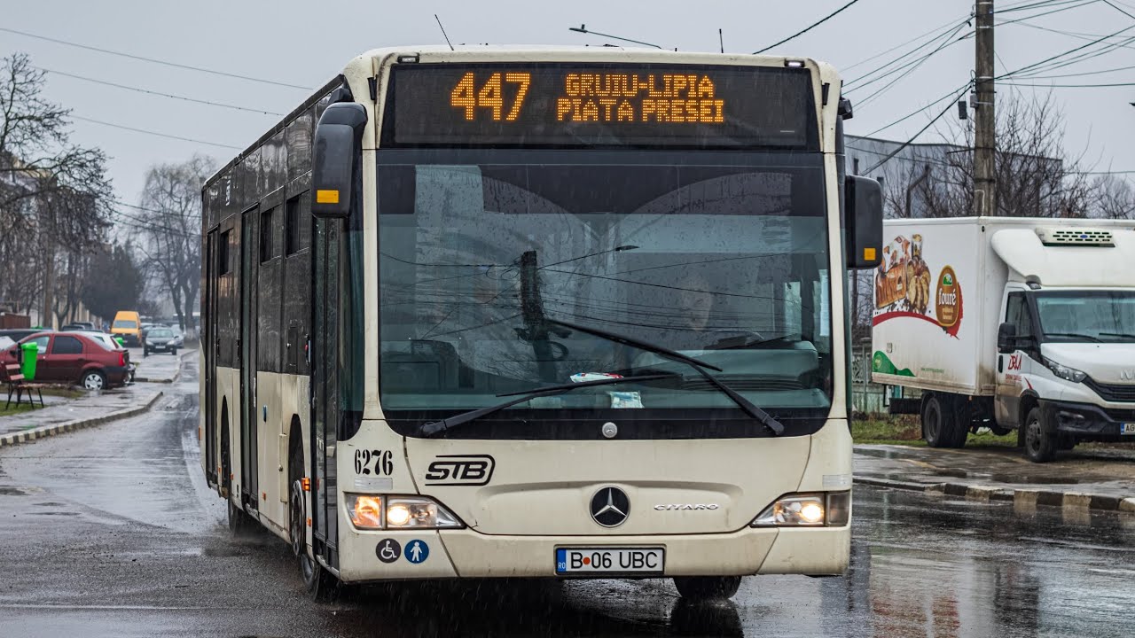 Călătorie pe linia 447B prin Nuci, Gruiu-Lipia