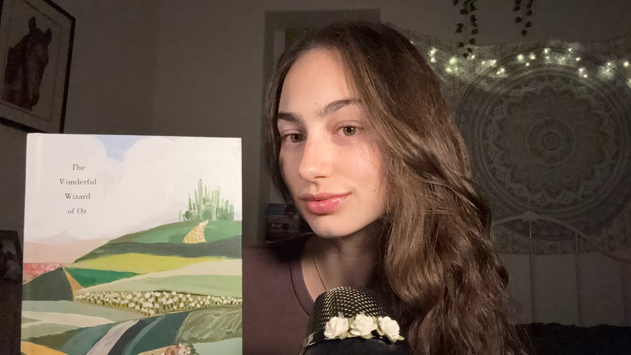 reading you to sleep 🌙 | the wonderful wizard of oz ASMR (soft whispers, cozy bedtime) 