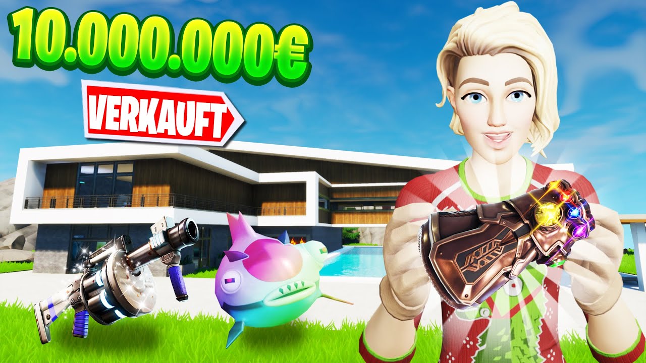 10.000.000€ DEAL in Fortnite VERKAUF dein HAUS mit @odumanpique & @Blaze-f8d