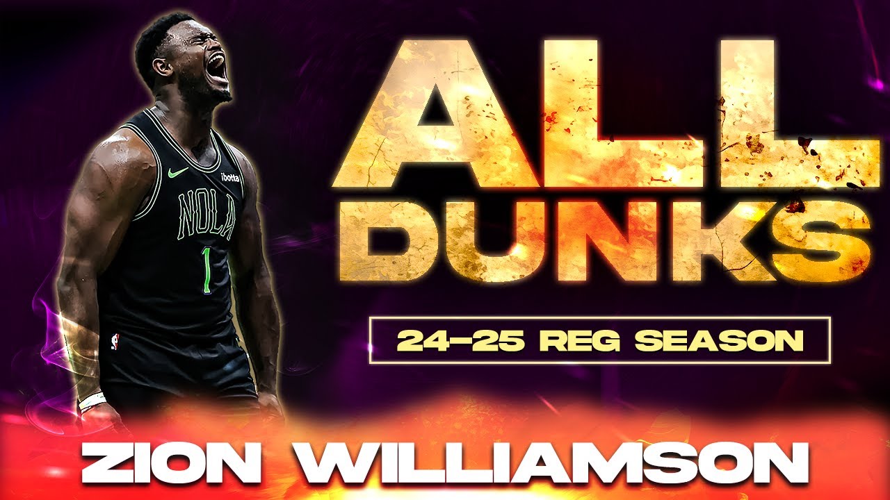 ALL DUNKS | Zion Williamson's 2025 Season 🔥 Every Dunk!