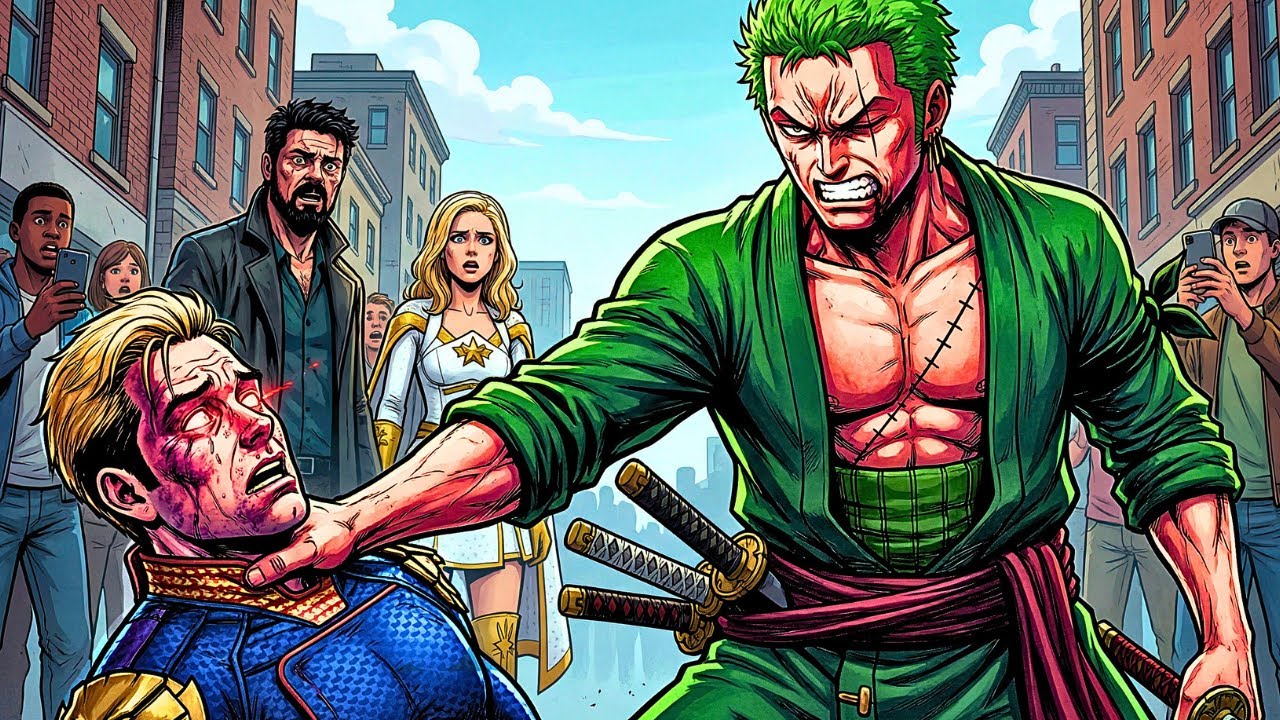 What If RORONOA ZORO Entered The BOYS Universe?
