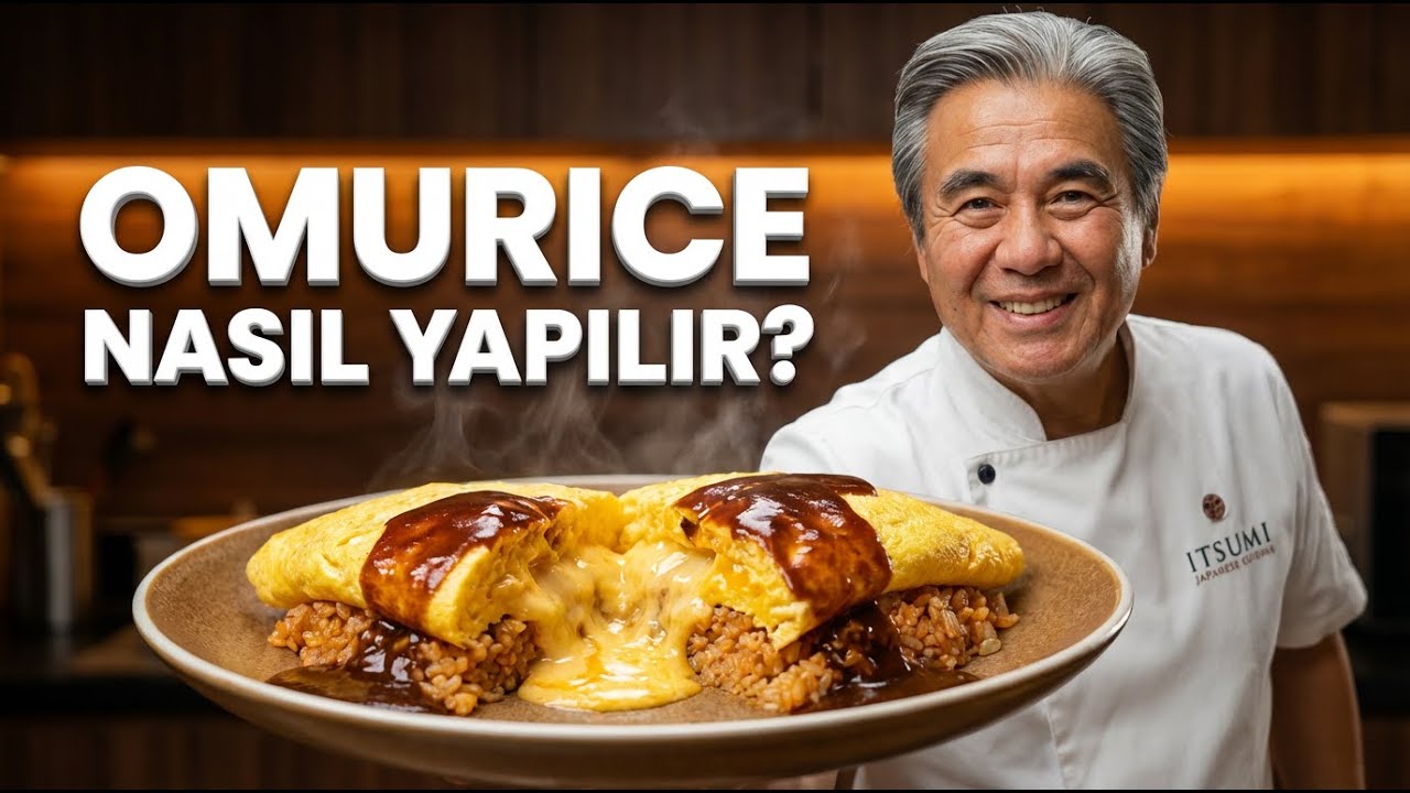 Mükemmel OMURICE TARİFİ | Japon Mutfağının Sırrı | Omletli Pilav Japon Usulü