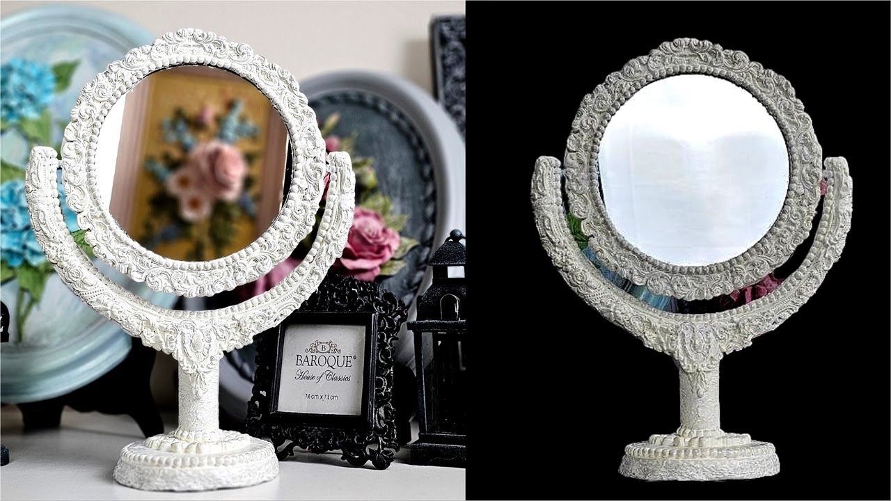 How to make a DIY Princess Mirror from cardboard/ Tutorial at the request of a subscriber