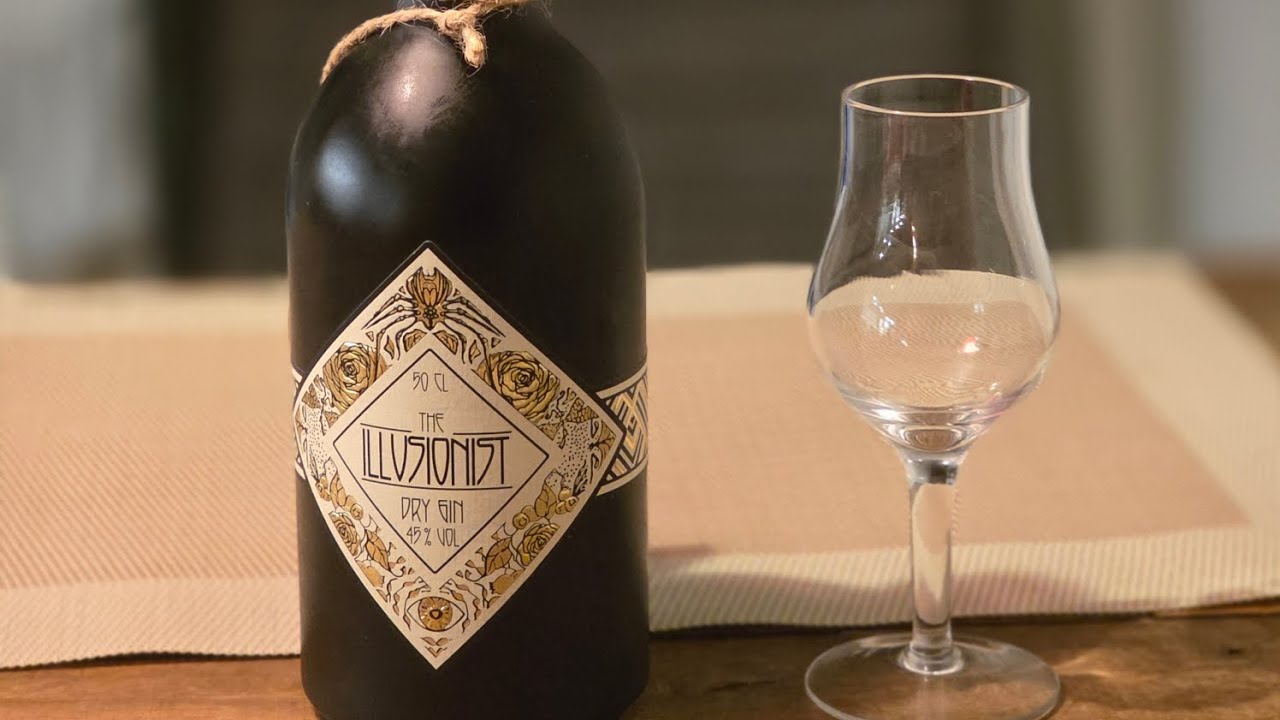 The Illusionist Dry gin from The Illusionist Distillery in Germany 🇩🇪