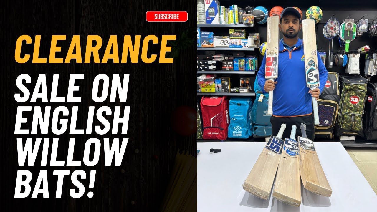 Clearance Sale On English Willow Bats | Ai Sports Delhi | +919667010575/8287417792 