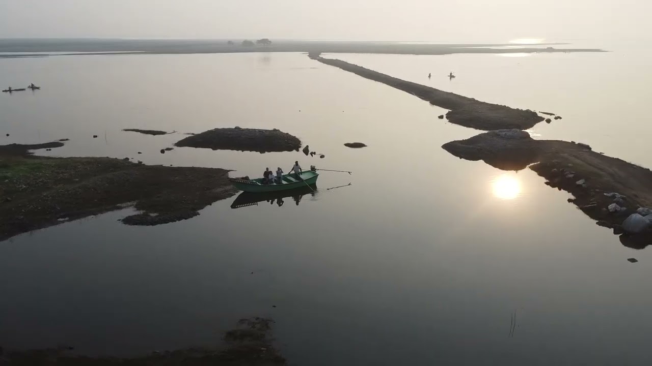 Ujani Dam Backwater SERENE Beauty | 4K drone