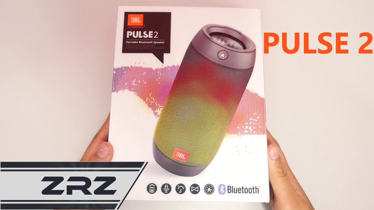 Распаковка Bluetooth-колонки JBL PULSE 2 со светодиодной подсветкой - ZRZ