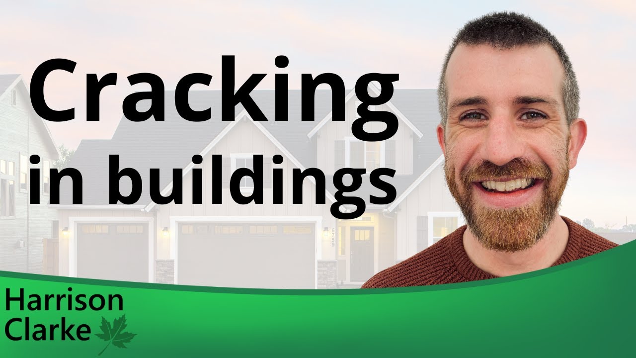 What should I do if there is a crack in my building?