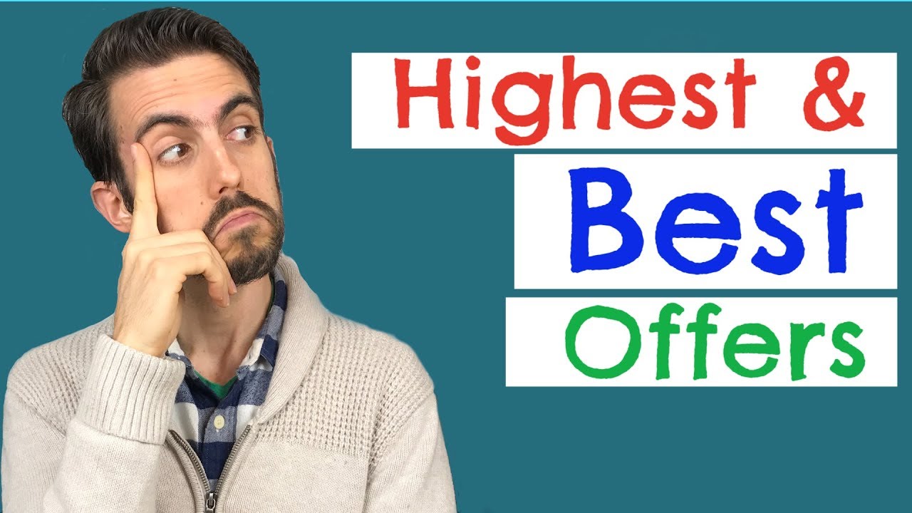 Highest and Best Offers in Real Estate - How to WIN & Get Your Offer Accepted *PART 1*