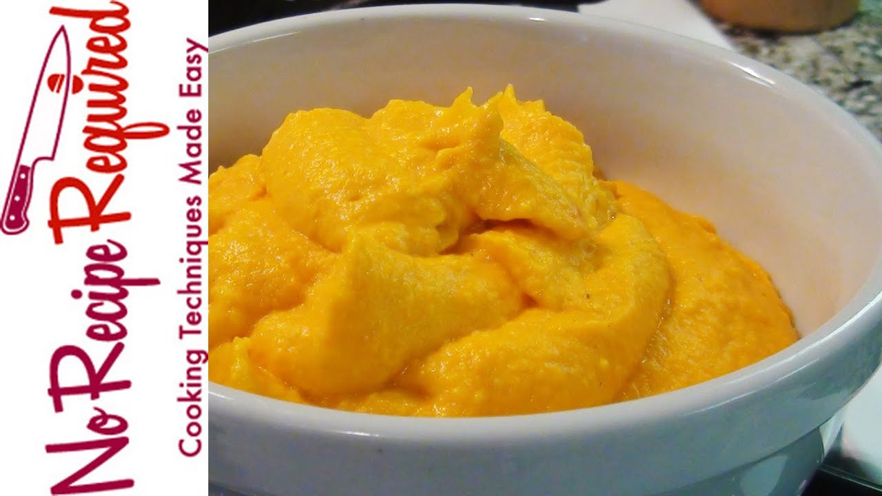 Carrot Puree (Perfect Mashed Potato Substitute) - NoRecipeRequired.com