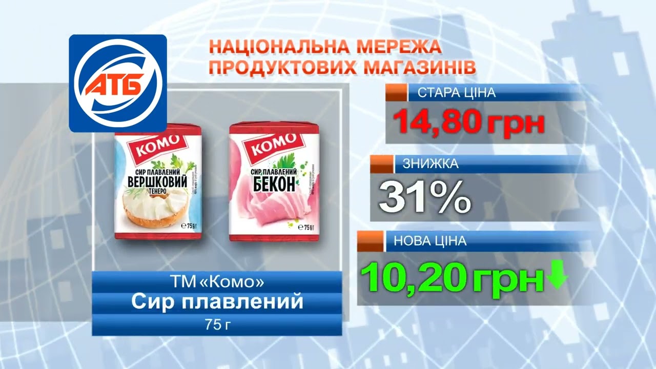 Знижки у супермаркетах АТБ  02-08 лютого 2022