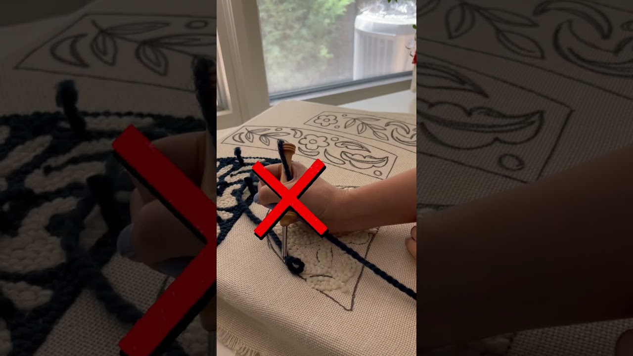 Почему распускаются стежки от #PunchNeedle?