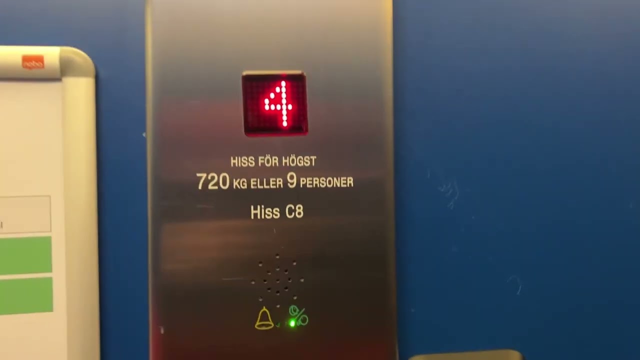 DEVE (mod. by Vinga Hiss) Hydraulic Elevator @ Frölunda Torg