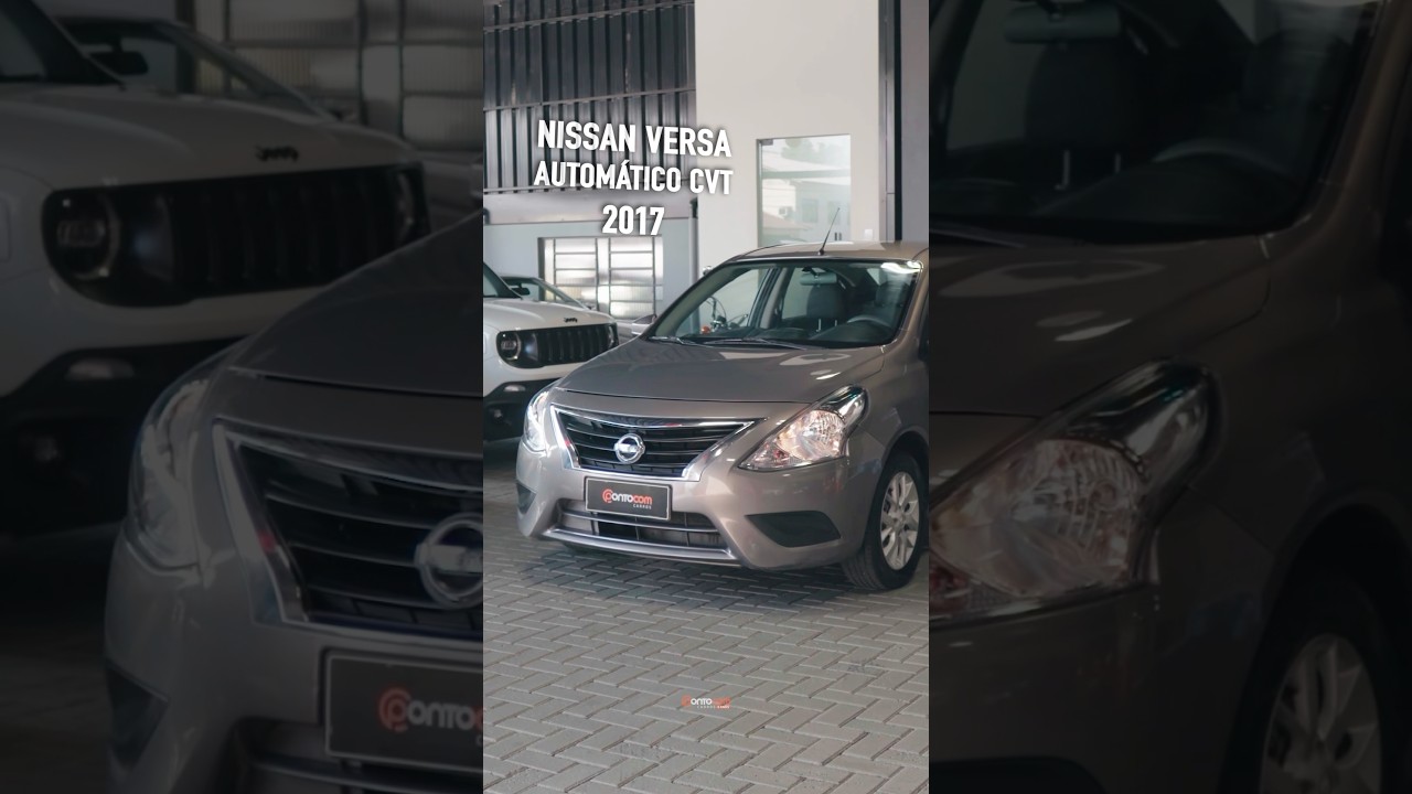Nissan Versa SV 2017 com C&acirc;mbio Autom&aacute;tico CVT ❤️ #nissan #versa #cambiocvt #pontocomcarros