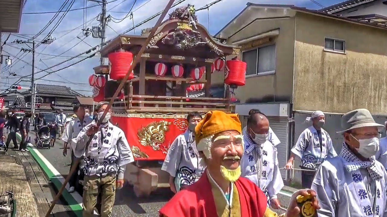 2023.5.03 京都府 京丹波町須知 曳山(だんじり) 導観稲荷神社 地域振興祭