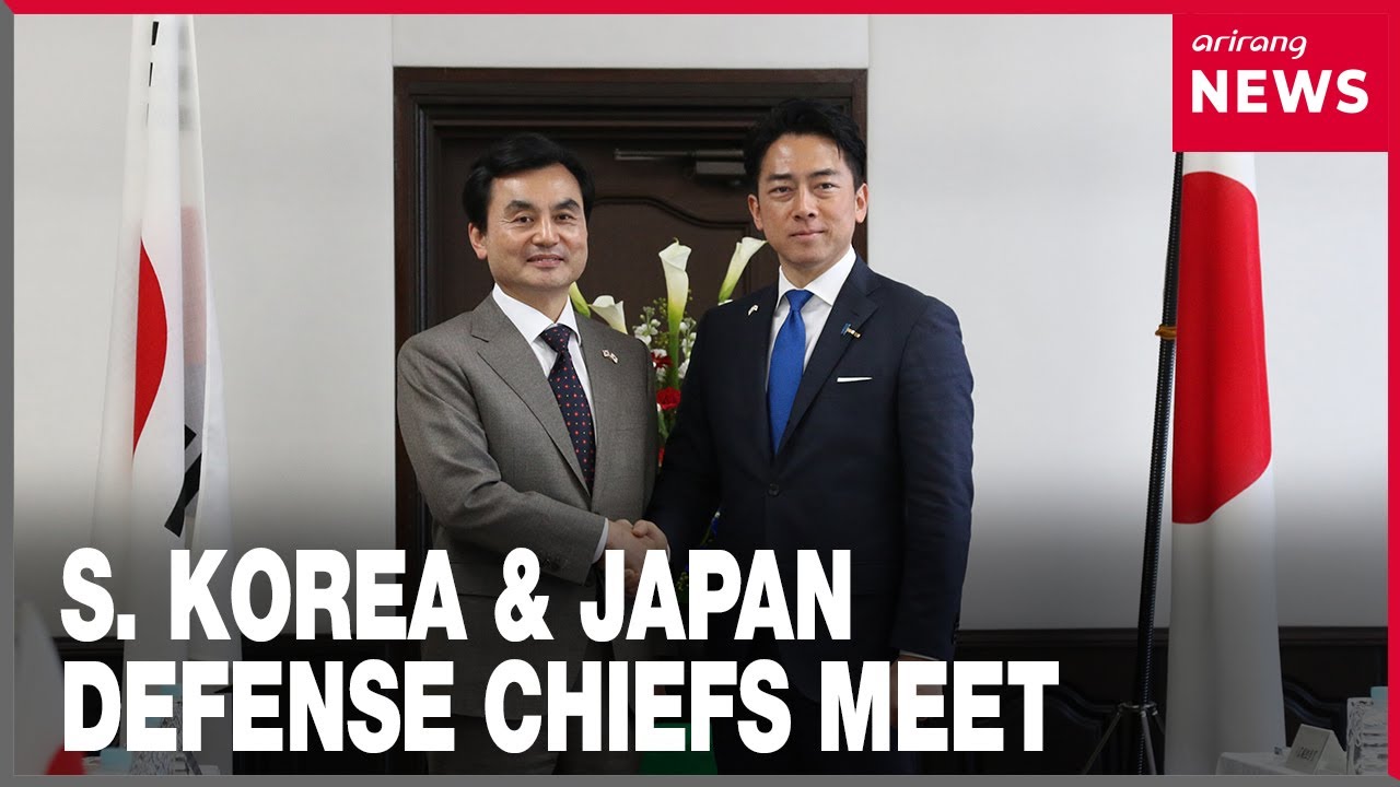 South Korea, Japan Defense Chiefs agree to annual meetings, resume naval rescue drills