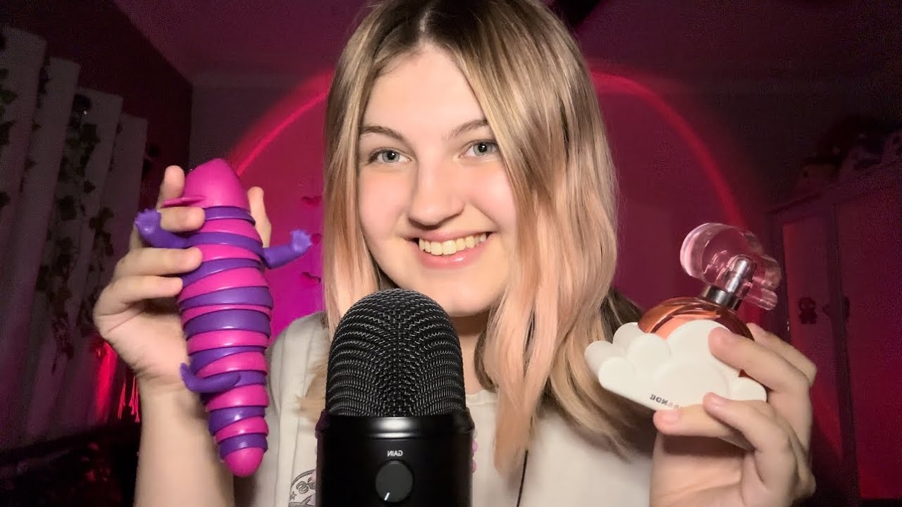 ASMR | Random Triggers + Talking 🌷✨ w/ Finger Fluttering, Glass Tapping, Wax Tapping