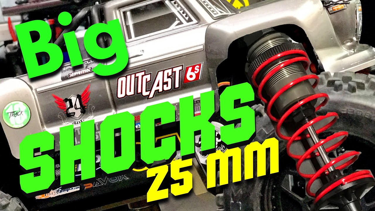 ARRMA OUTCAST - NOTORIOUS 25 MM SHOCKS