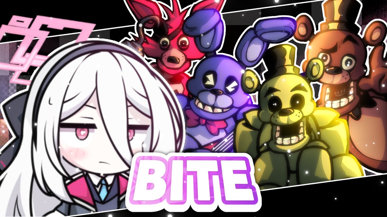 What is this game...? - Bite but Kei sing it ✰彡[FNF x Blue Archive]