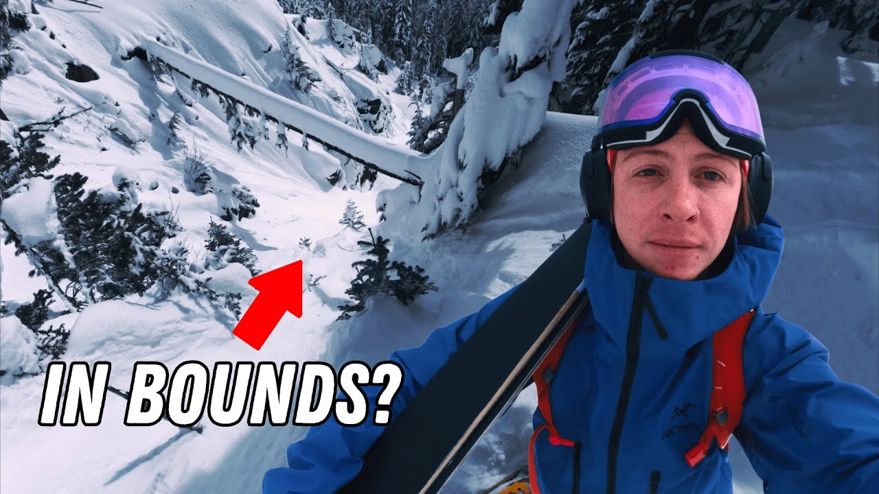 Exploring Mt Hood Meadows gnarliest terrain (Private Reserve!)