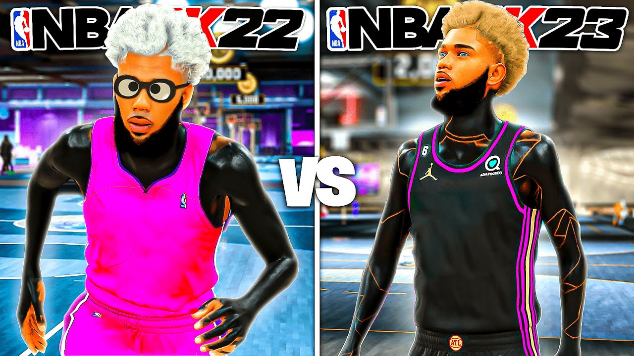NBA 2K22 5'8 PLAYMAKING SHOT CREATOR vs NBA 2K23 5'8 3PT SHOT CREATOR! (GUARD ACADEMY)