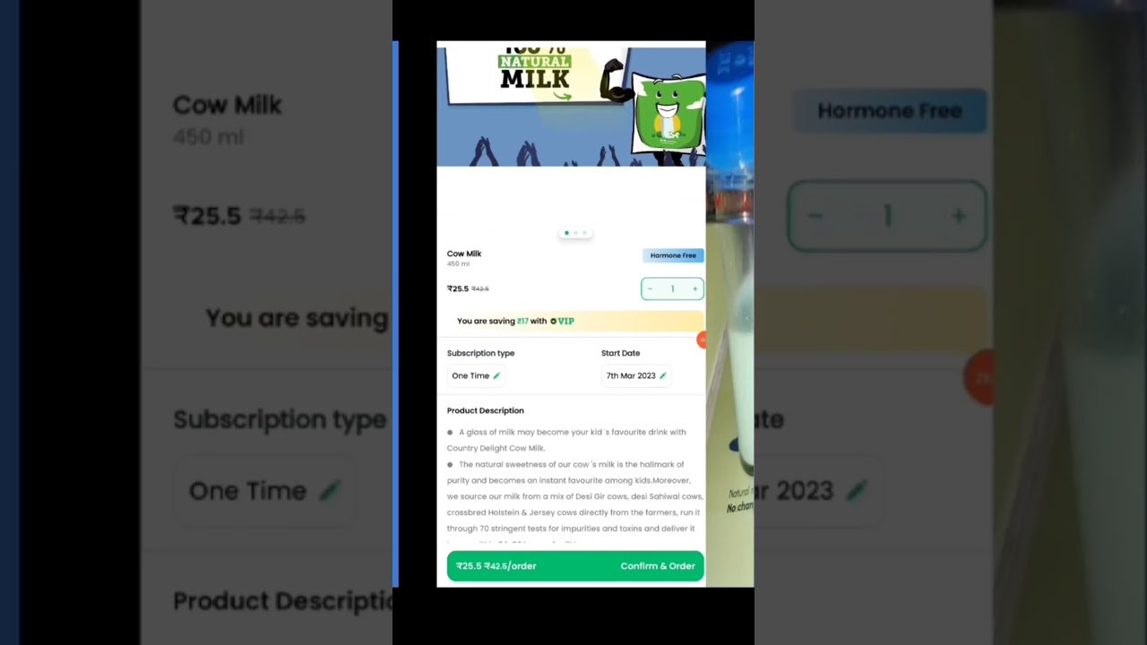 Country Delight app use kaise kare #shorts #youtubevideo #youtubeshorts #countrydelight