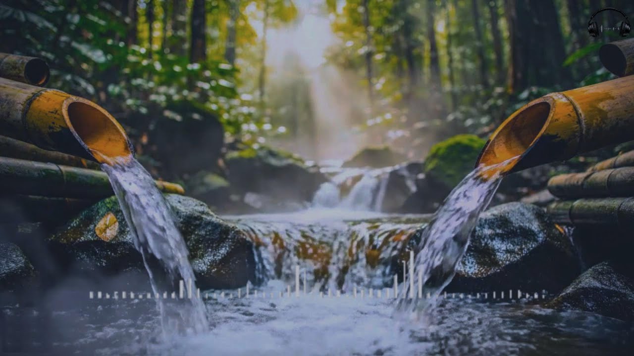 🧘 Let Go of Anxiety with Deep Sleep Music and Soft Water Ambience in a Spa Setting 😴