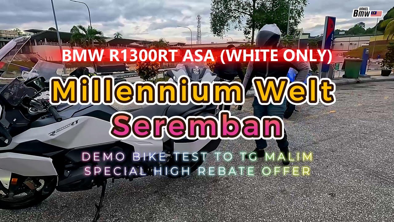 BMW R1300RT vs BMW R1250RT Ride Koipitiam 1940 Tg Malim with Millennium Welt Daniel Ariff & Tazli