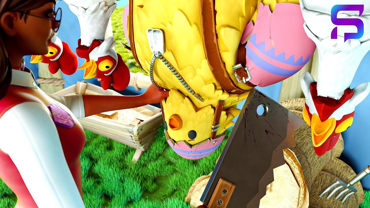 A DAY IN THE LIFE of CLUCK.... ( Fortnite Short )
