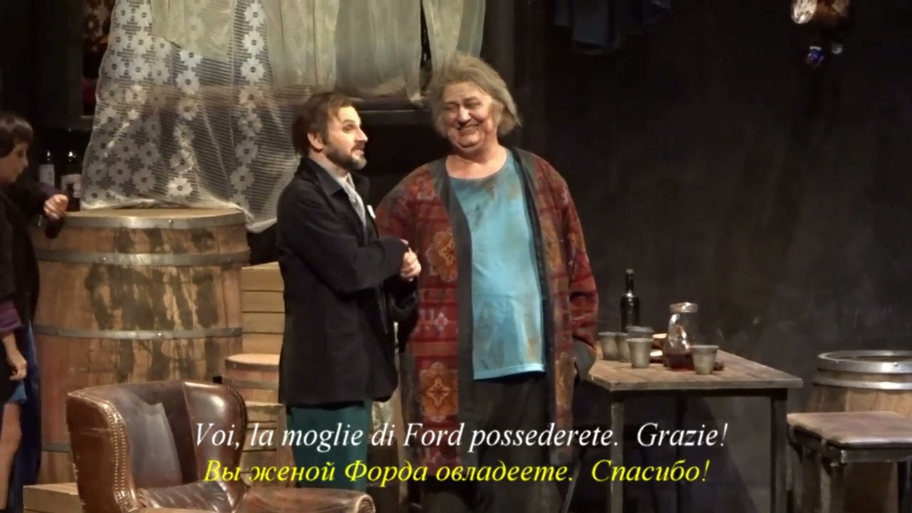 Duetto Falstaff/Ford.  Ambrogio Maestri / Pavel Yankovsky  