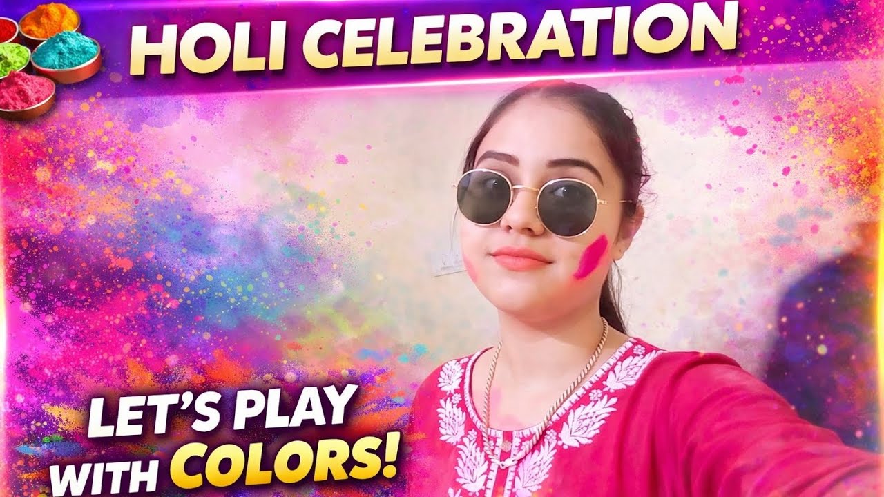 Holi Masti😍😍 #2026 