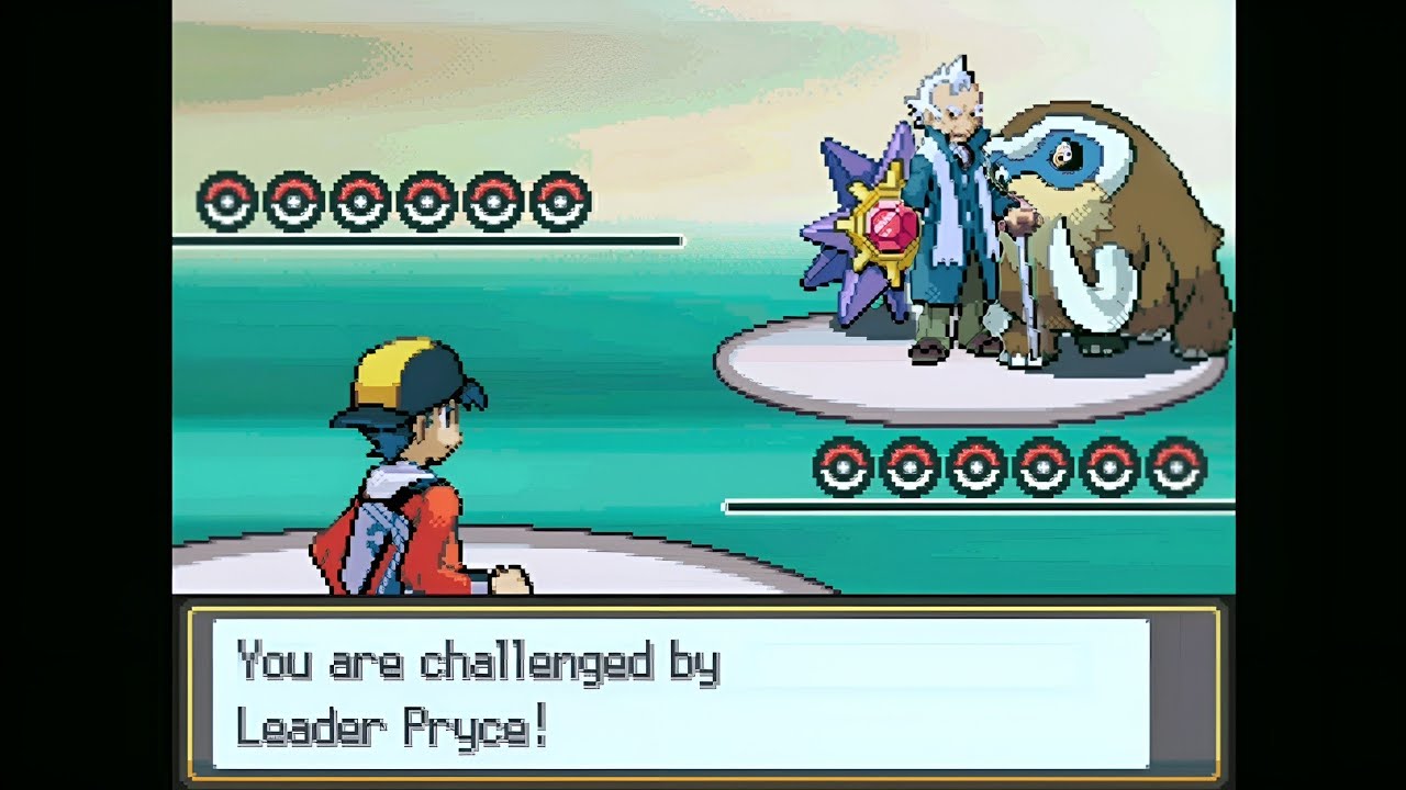 Pokemon Sterling Silver - Gym Leader Pryce