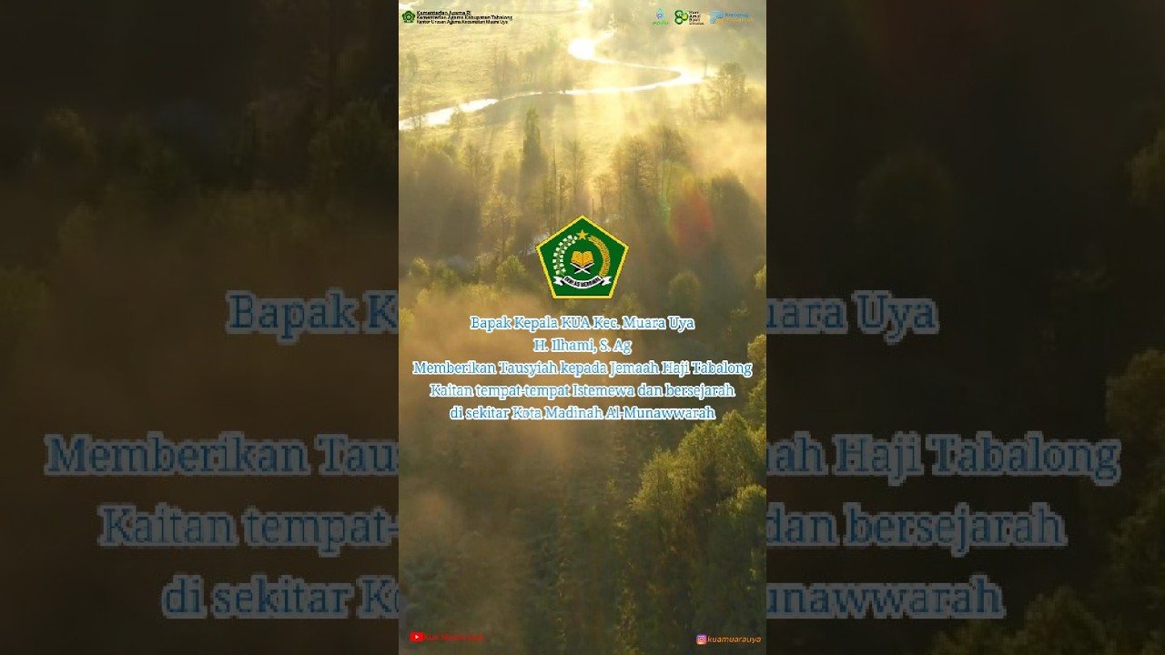TEMPAT-TEMPAT YANG ISTIMEWA DIKOTA MADINAH AL-MUNAWWARAH