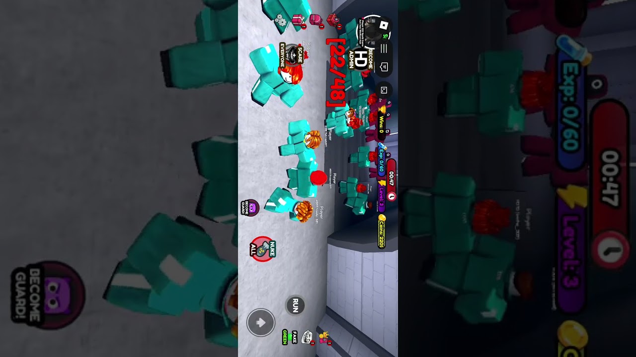 Noob sister playing roblox