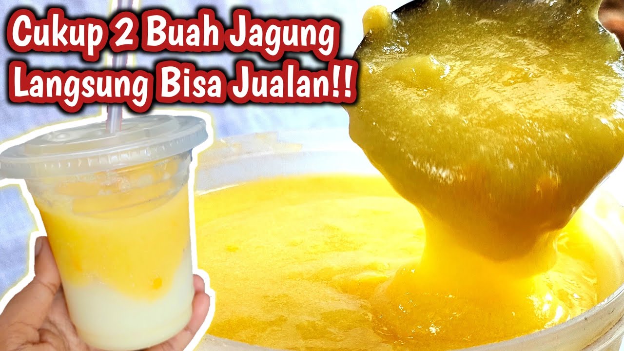 Awalnya Iseng-Iseng Buat Jajanan Sehat, Ngga Taunya Laris Manis Jual 4000an Aja | Es Jagung Hawai