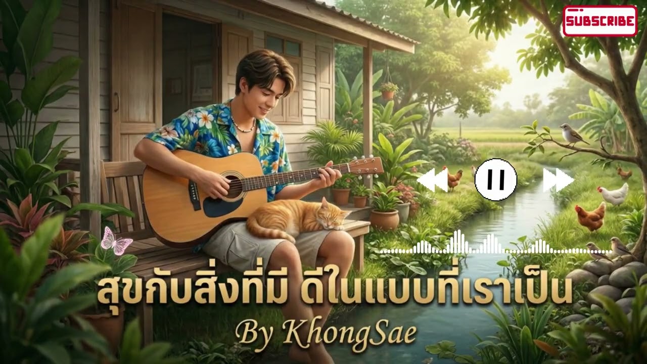 สุขกับสิ่งที่มี ดีในแบบที่เราเป็น - KhongSae [Official Audio] #เพลงฟังสบาย #ฮีลใจคนสู้ชีวิต