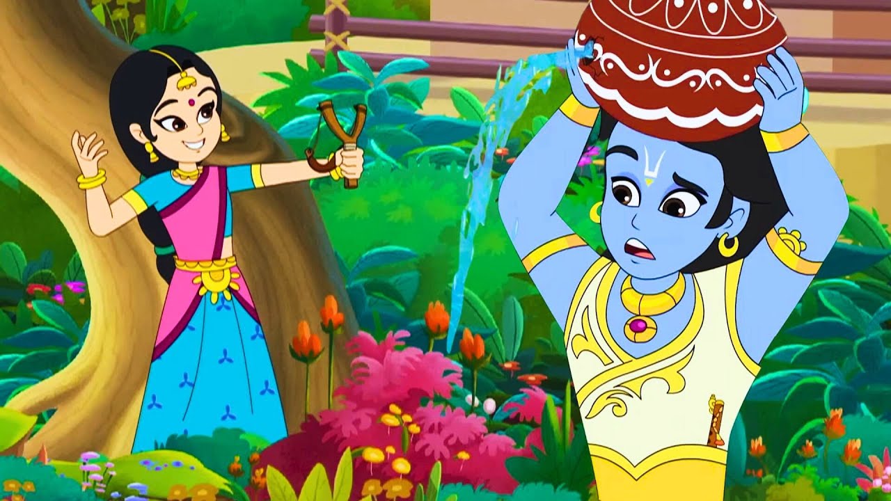 राधा ने फोड़ दी कान्हा की मटकी | Kanha: Morpankh Samraat