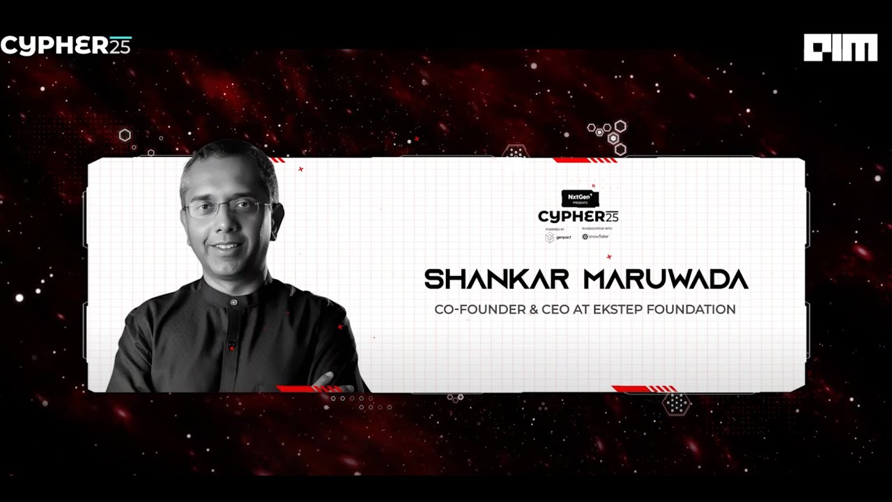 Innovating with AI for a billion Indians | Shankar Maruwada - Co-Founder & CEO at EkStep Foundation